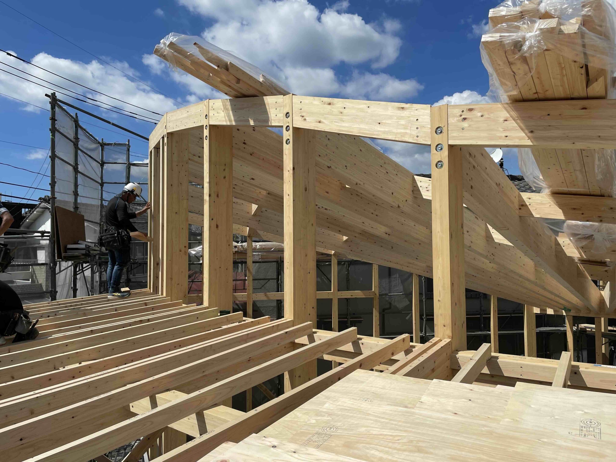 SE構法の施工体制①「SE構法登録施工店」による一括請負