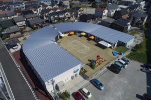 SE構法の認定こども園の事例紹介「ゆうあいこども園」