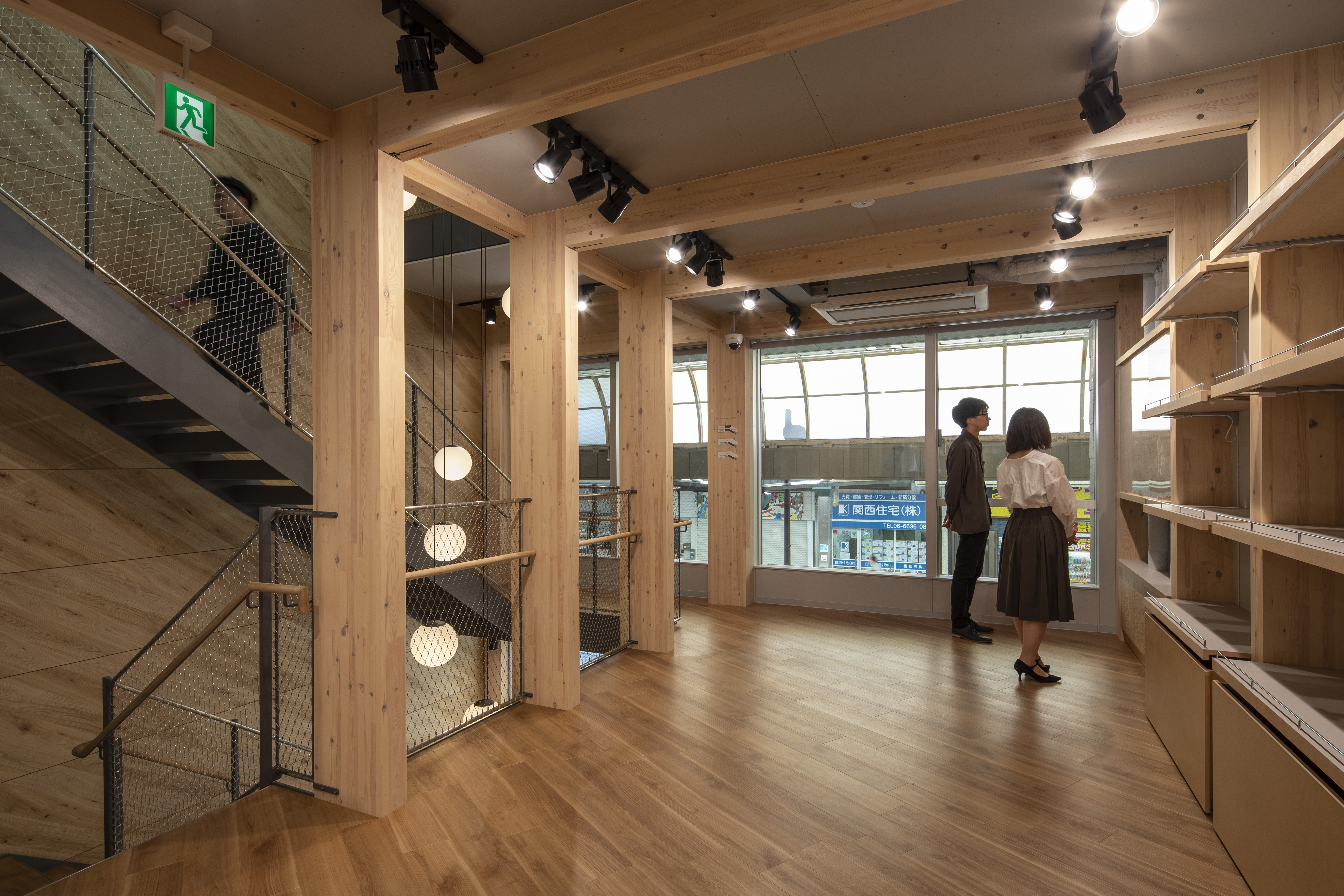 ANNEX TSUTENKAKU TOWER | 耐震構法SE構法 大規模木造建築