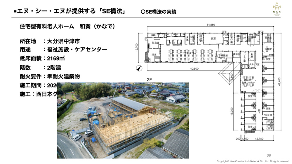 大分県中津市に建つ住宅型有料老人ホーム