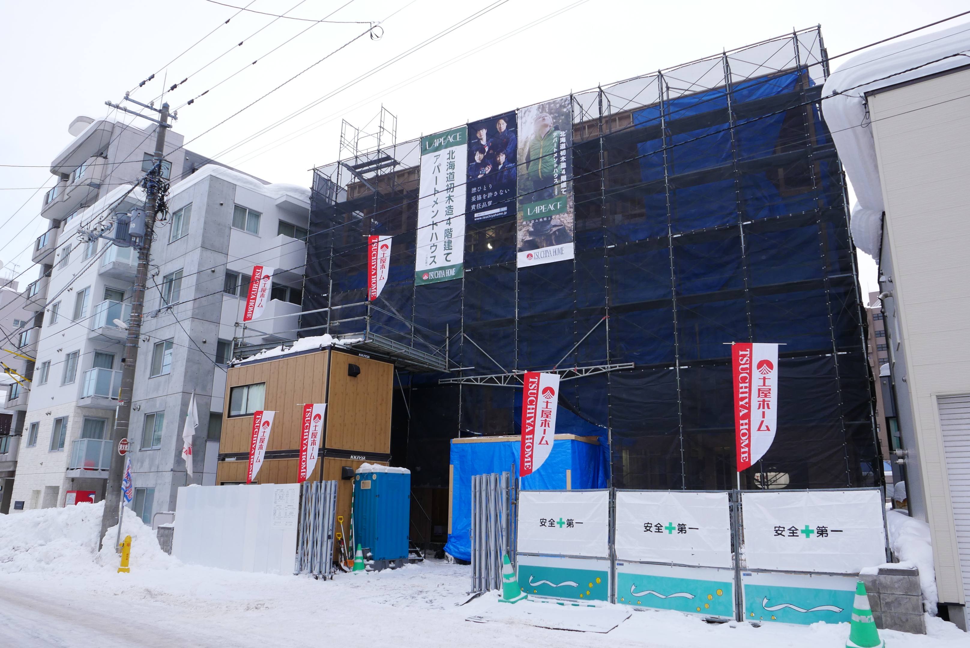 SE構法による木造４階建共同住宅の計画・設計まとめ - 