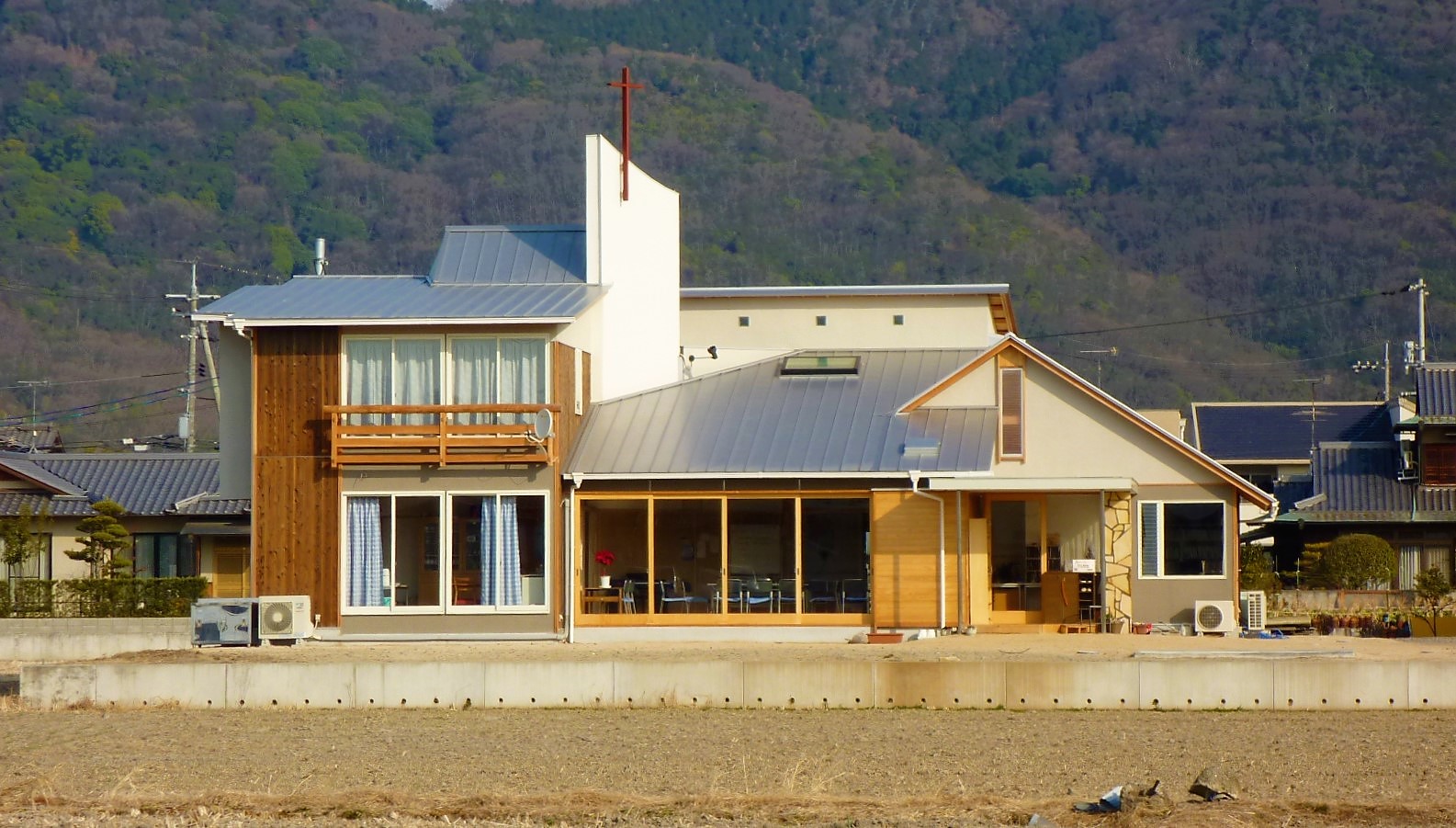 【岡山県のSE構法事例】「東岡山キリスト教会」