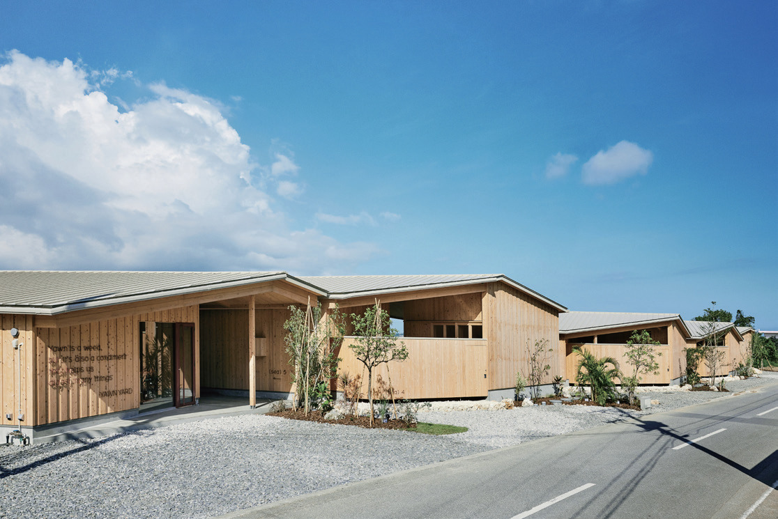 SE構法の宿泊施設の事例紹介「YAWN YARD Kouri Island」 - 