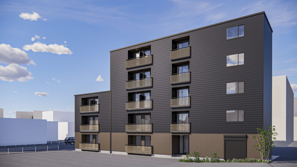 完成イメージパース