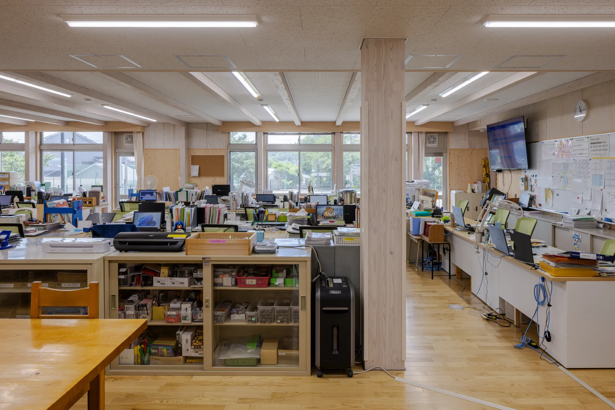 SE構法の学校「川場村立川場学園」の構造設計