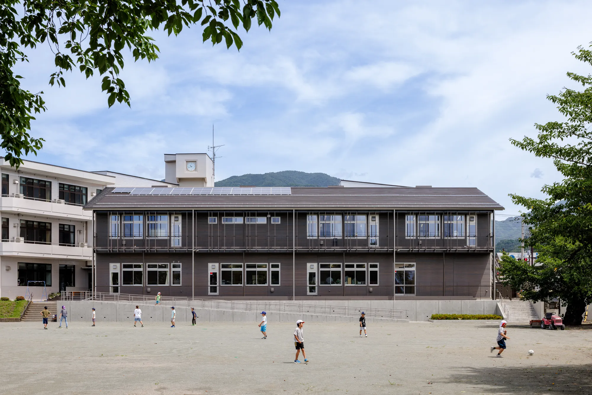 SE構法の学校「川場村立川場学園」の意匠設計